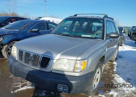 2001 Subaru Forester L z USA, uszkodzony, nr VIN JF1SF63541H740497